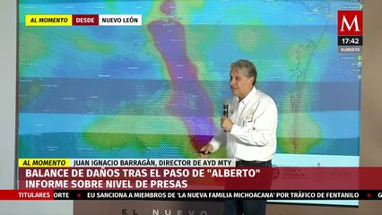 Las autoridades de Nuevo León realizan un balance de daños tras el paso de 'Alberto'