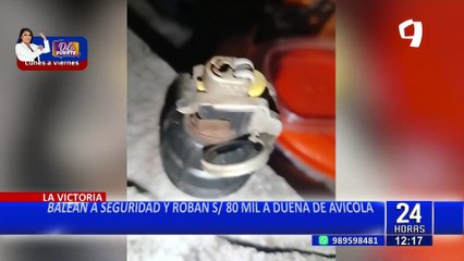 Falsa granada alarmó a vecinos de Surquillo: Artefacto hallado resultó ser un encendedor