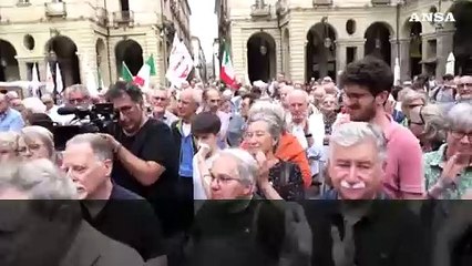 Torino, il campo largo torna alla manifestazione Salviamo la Costituzione