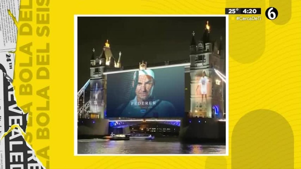 Roger Federer ¿jugando consigo mismo?