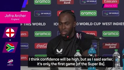 England not looking too far ahead despite Windies win - Archer