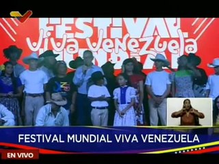 Min. de Cultura Ernesto Villegas da inicio al II Festival "Viva Venezuela Mi Patria Querida"