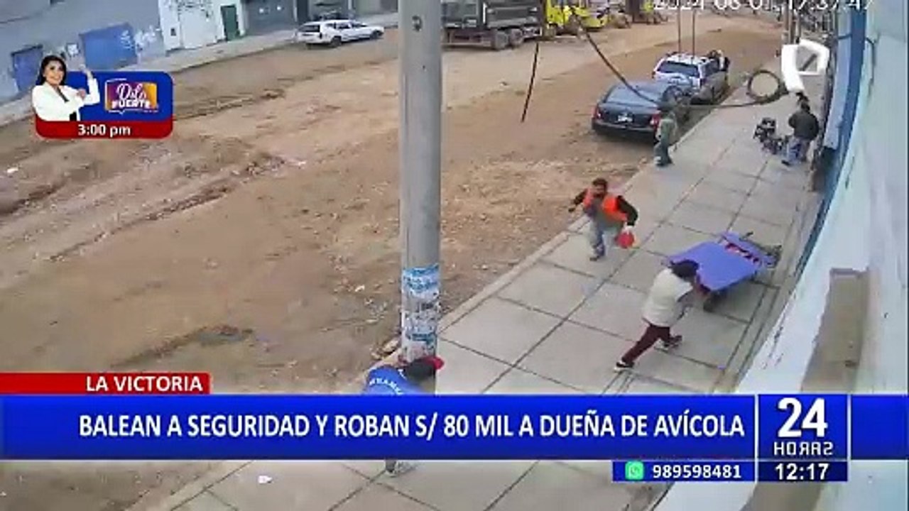 La Victoria: delincuentes roban 80 mil soles a empresaria avícola