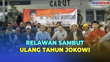 Ulang Tahun Jokowi, Relawan di Jawa Barat Gelar Doa Bersama dan Potong Tumpeng