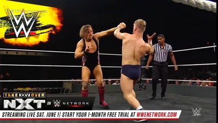 NXT Takeover Chicago U.K Championship Tyler Bate vs Pete Dunne