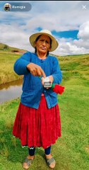Remigia abuelita de la sierra peruana hace NPC en TikTok