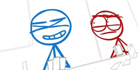 Dick Figures S03 E002 - Real Dudes Bros Night Man