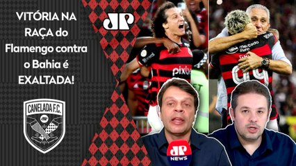 VITÓRIA DE CAMPEÃO? "Cara, o Flamengo TÁ SE SUPERANDO e RESGATANDO o..." 2x1 NA RAÇA contra o Bahia!