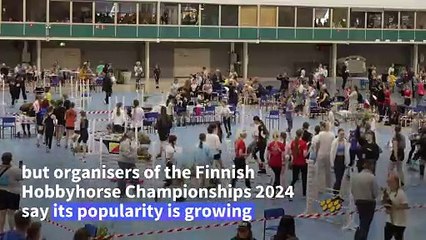 Hobbyhorse enthusiasts trot to Finland for championships