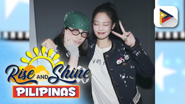 TALK BIZ | Billie Eilish at Jennie ng Blaclpink, reunited sa isang event sa Seoul