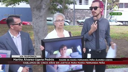 Cinco años sin justicia para María Fernanda Peña