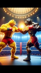 Big cat and dog fighting #viral#short