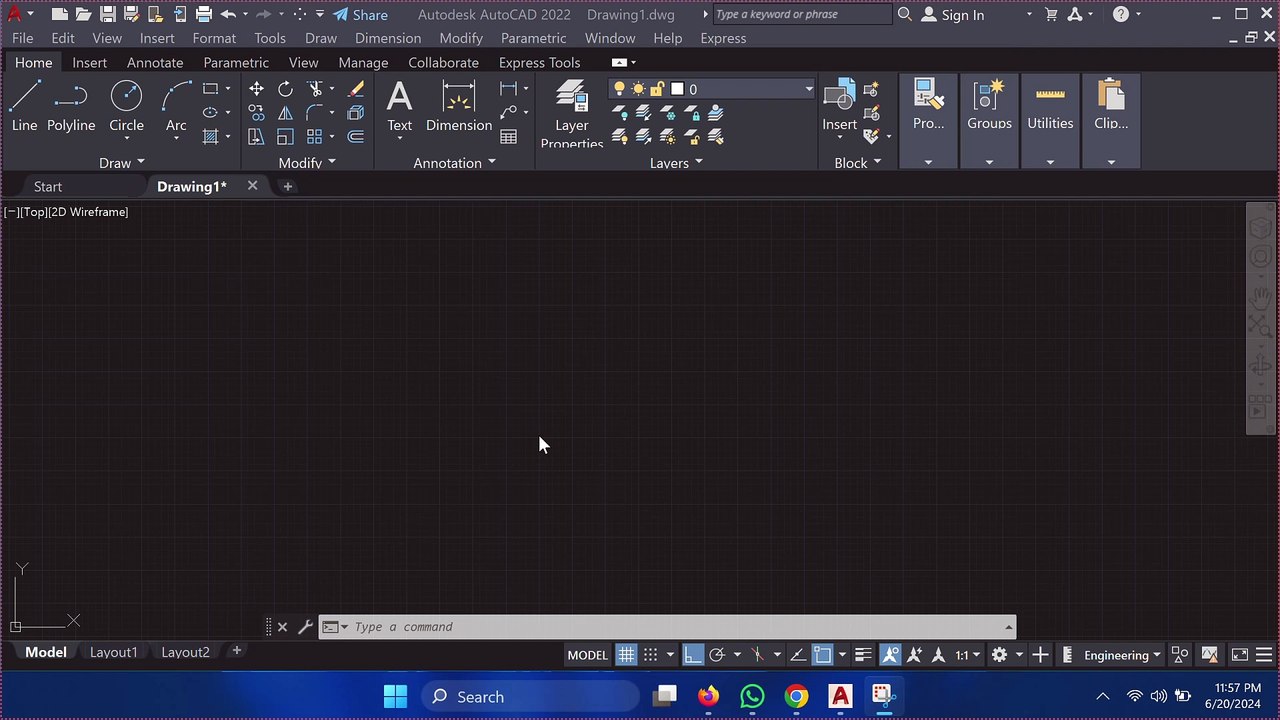 home elevation in AutoCAD