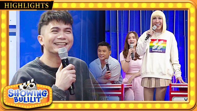 Vhong, nay napansin sa suot na palda ni Vice Ganda | Showing Bulilit
