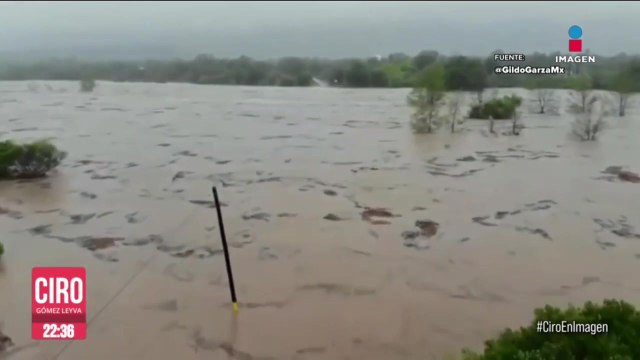 “Alberto” ayuda a presas en Nuevo León a registrar buenos números de almacenamiento