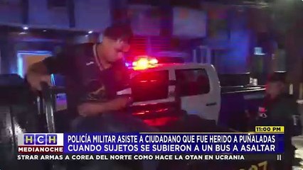 Un hombre resultó herido durante asalto en la capital