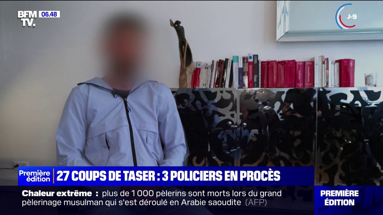 Val-d'Oise: trois policiers sont jugés pour avoir asséné 27 coups de taser à un jeune lors d'un contrôle en 2021