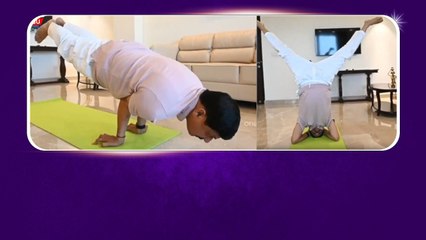 International Yoga Day మధ్యప్రదేశ్ సీఎం Mohan Yadav విన్యాసాలు.. ! | Oneindia Telugu