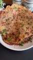 Liquid dough aloo paratha! Try this lezi breakfast