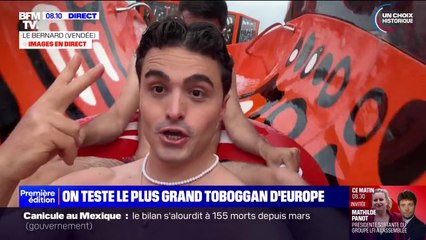 On a testé le plus grand toboggan à bouée d'Europe, qui ouvre ce samedi en Vendée