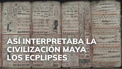 Así interpretaba la civilización maya los eclipses