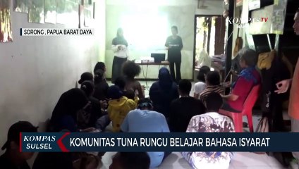 Komunitas Tuna Rungu Belajar Bahasa Isyarat