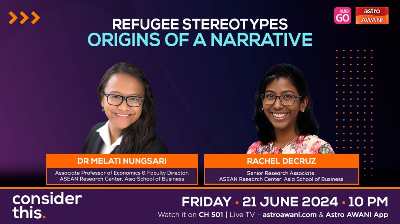 Consider This: Refugee Stereotypes — Origins of a Narrative