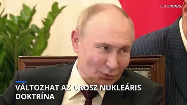 Új nukleáris doktrína, fegyverek Észak-Koreának: Putyin megint a Nyugatot fenyegeti