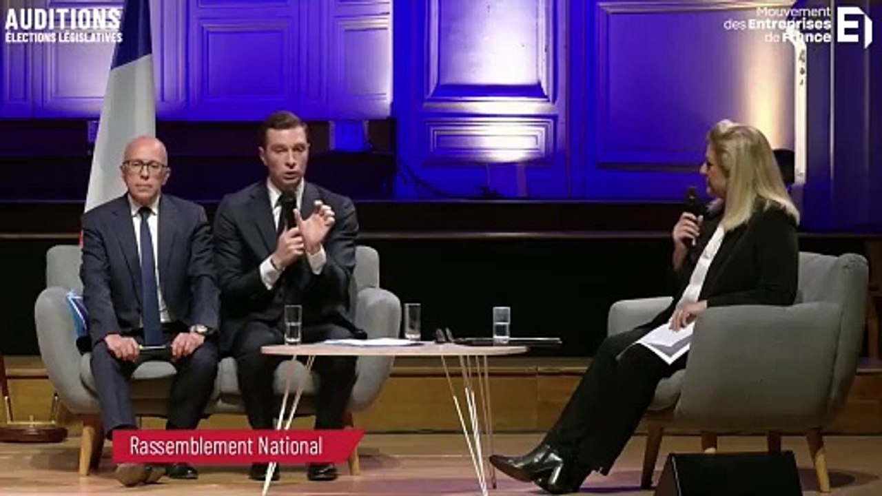 Jordan Bardella se prononce contre la régularisation des étrangers en situation irrégulière : "Après 6 mois sans travail en France, un étranger devra également rentrer chez lui"