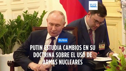 Rusia estudia bajar el umbral para el uso de armas nucleares