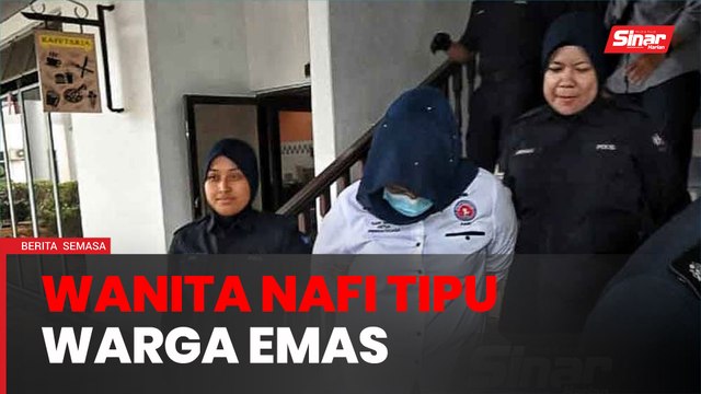 Wanita menyamar pegawai AADK didakwa tipu warga emas RM416,000
