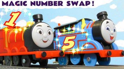 Thomas and Friends Toy Train magic Number Swap for Kids and Children