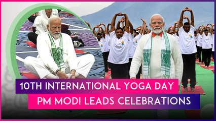 PM Narendra Modi Leads Yoga Day 2024 Celebrations At SKICC In Jammu And Kashmir