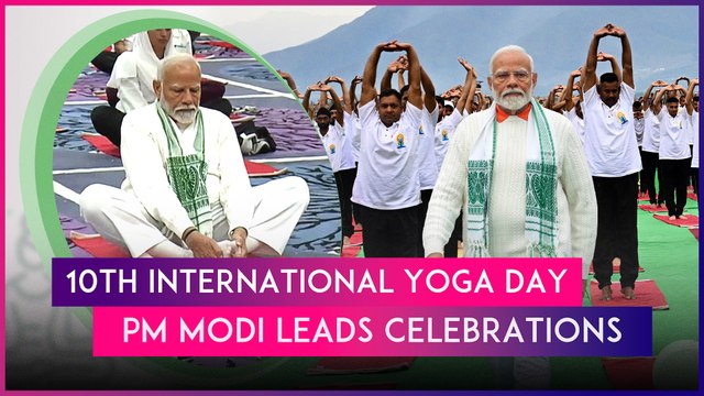 PM Narendra Modi Leads Yoga Day 2024 Celebrations At SKICC In Jammu And Kashmir