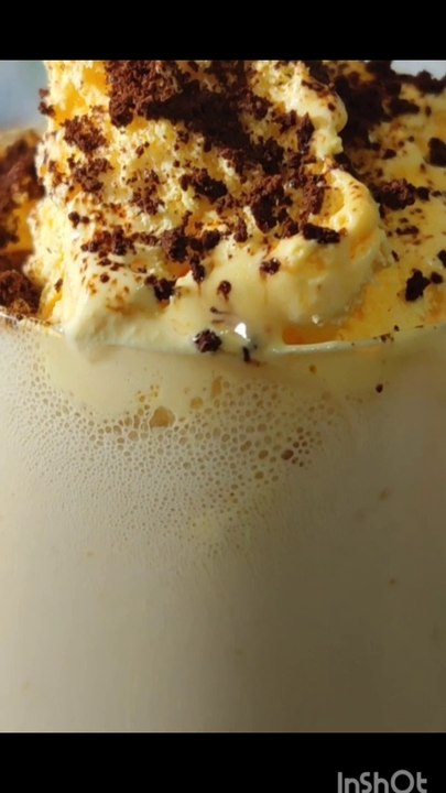 Cold Coffee With Mango Ice cream recipe