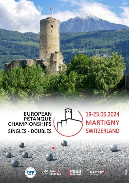 CHAMPIONNATS D'EUROPE DOUBLETTES ET INDIVIDUELS F & M - SUISSE 2024
