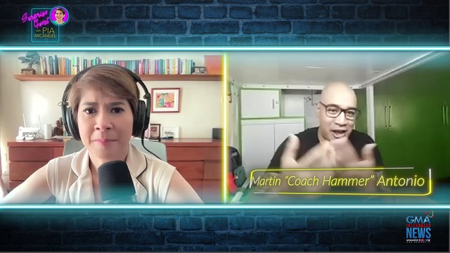 Paano nakuha ni Coach Hammer ang kanyang nickname | Surprise Guest with Pia Arcangel