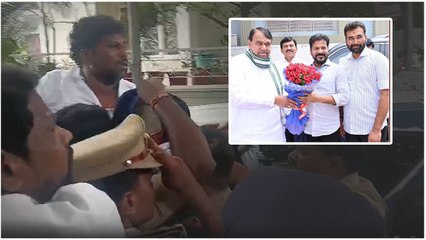 Pocharam Srinivasa Reddy ఇంటి వద్ద బీఆర్ఎస్ నేతల హల్ చల్ | Oneindia Telugu