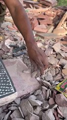 Black Stone Grinder Making