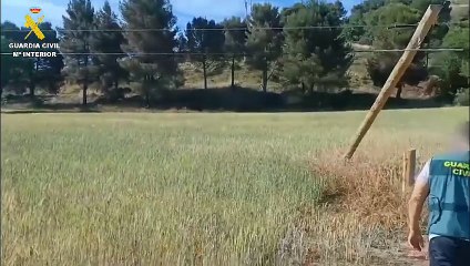 Desarticulada una banda dedicada al robo de cable de cobre