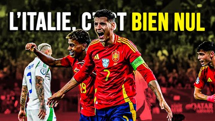 L’Espagne a donné une leçon de football à l’Italie !