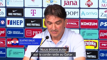 Dalic : "En réalité, la phase à élimination directe commence dès maintenant"
