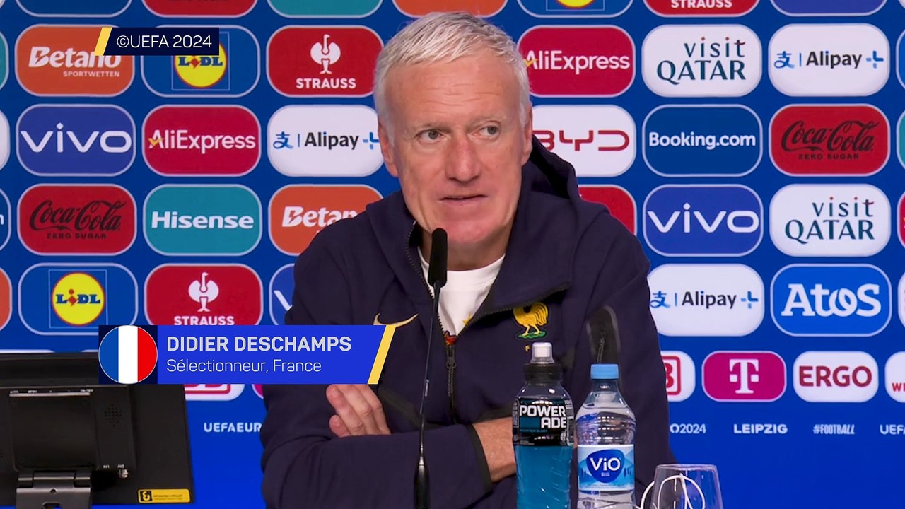 Deschamps : "Mbappé ? Tout va dans le bon sens"
