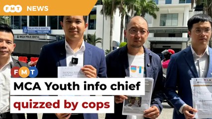 Cops quiz MCA man over claims linking ‘JMB cartel’ to DAP rep