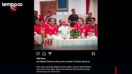 Presiden Jokowi Ulang Tahun, Ini Berbagai Macam Ucapan dari Para Pejabat