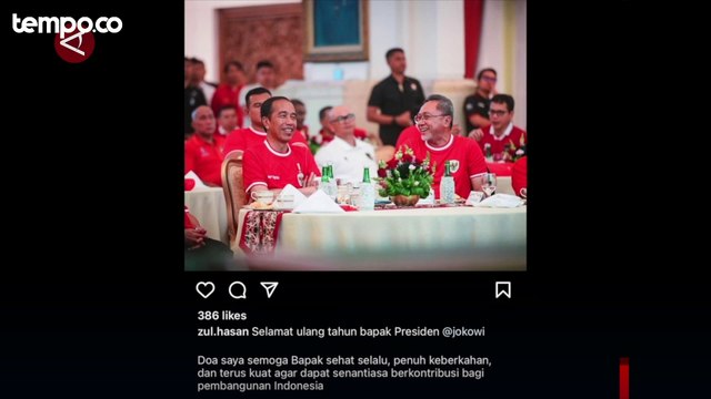 Presiden Jokowi Ulang Tahun, Ini Berbagai Macam Ucapan dari Para Pejabat