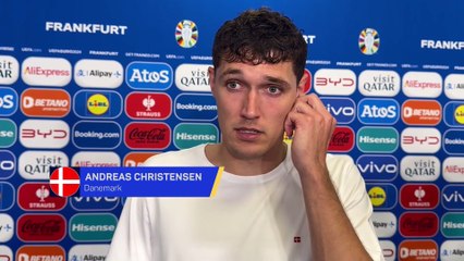 Christensen pas du tout surpris par le nul face à l'Angleterre