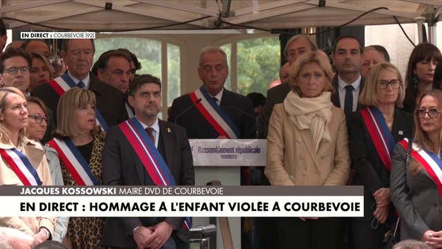 L'hommage du maire de Courbevoie à la fillette de 12 ans qui a subi un viol
