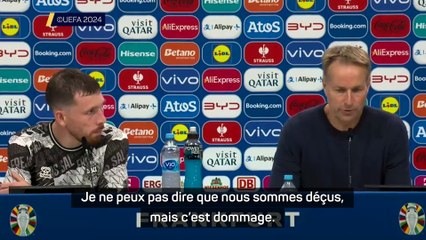 Hjulmand : "Nous aurions pu obtenir un résultat"