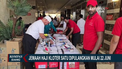 Jemaah Haji Kloter Satu Dipulangkan Mulai 22 Juni 2024, Pembatasan Bagasi Berlaku